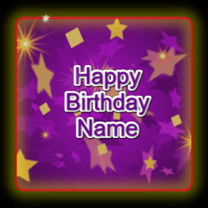 Happy Birthday GIF:Big Birthday Sparkling GIF