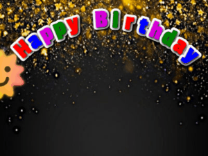 Happy Birthday GIF:Cute Shooting Star Birthday GIF