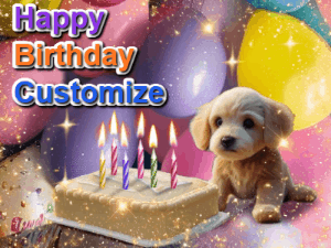 Happy Birthday GIF:Birthday Candle Blow Out