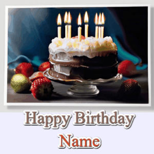 Happy Birthday GIF:Animated Happy Birthday Card 596