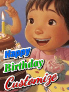 Happy Birthday GIF:Excited Birthday Boy GIF