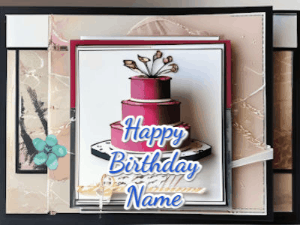 Happy Birthday GIF:Floral Birthday Card 657