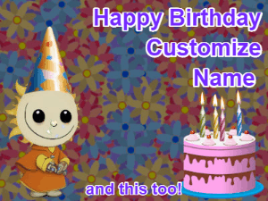 Happy Birthday GIF:Magical Birthday Sparkles