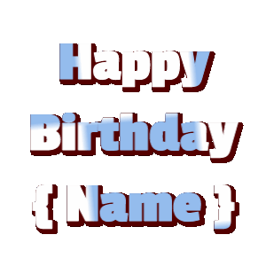 Happy Birthday GIF:Heart burst birthday fireworks