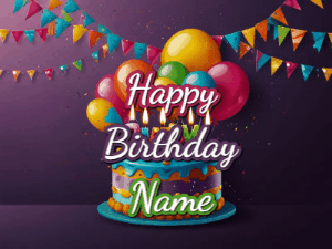 Happy Birthday GIF:Cute Birthday Bear