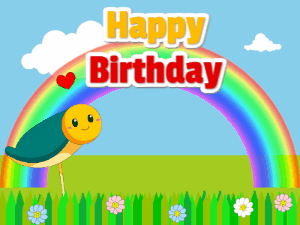 Happy Birthday GIF:Happy Birthday Cake GIF 699