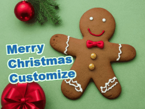GIF: Gingerbread Man Magic