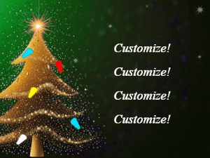 GIF: Christmas Tree, Glitter and Lights