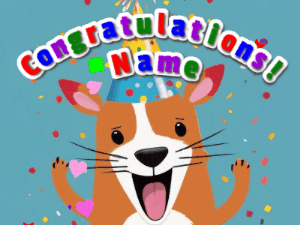 GIF: Cheering for You