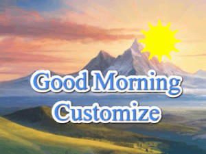 GIF: Paper Airplane Good Morning Surprise