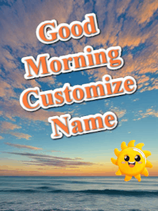 GIF: Cute Dawn Sun Over the Sea