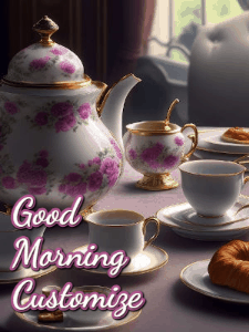 GIF: Fancy Tea with Sparkles