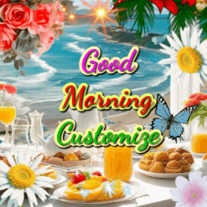 GIF: Breakfast with a View