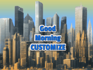 GIF: Dawn City Skyline