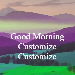 GIF: Good Morning Mountain Sunrise