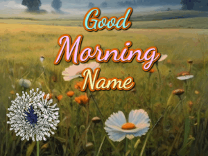 GIF: Morning Meadow Dandelion