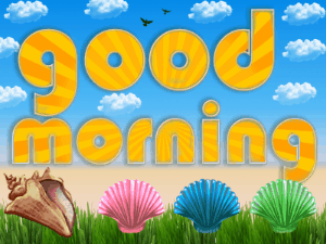 GIF: Good morning beach hermit crab