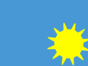 GIF: The sun rises with the kitty