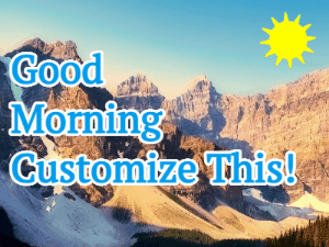 GIF: A little snow in the morning