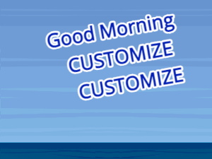 GIF: Ocean sun rays from a cute sun