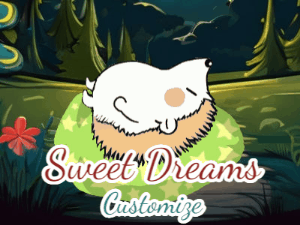 GIF: Sweet Dreaming Hedgehog
