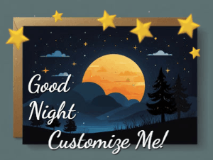 GIF: Good Night Full Moon View