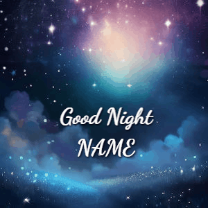 GIF: Good Night Stars View