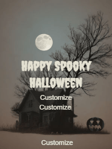 GIF: Haunted House Spooky Yard