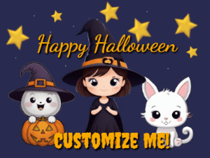 GIF: 3 Halloween Cuties