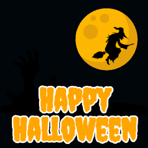Halloween GIF, halloween-9 @ Editable GIFs,Halloween Grave, Witch, and Ghosts