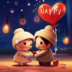 GIF: A Cute Anniversary Couple