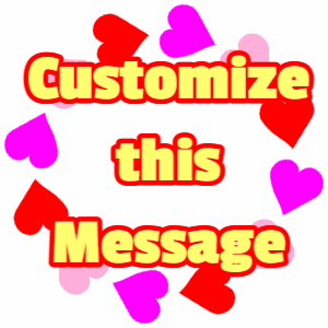 GIF: Love Hearts Circling