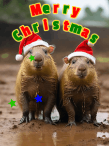 GIF: Cute Merry Christmas GIF