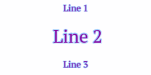 GIF: Twitch alert with up to 3 lines and flowing hearts