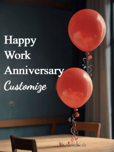 GIF: Red Balloons and Happy Faces